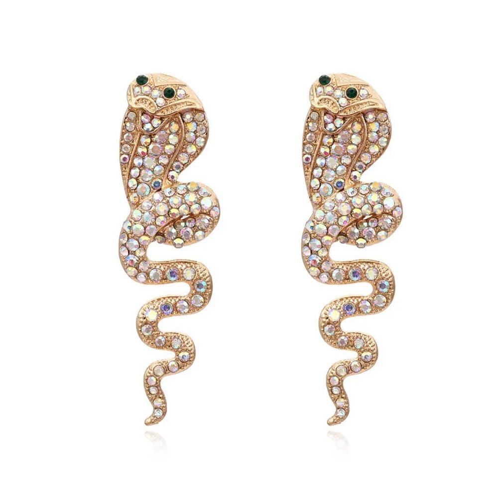 BJ Cobra Snake Earrings. NWT